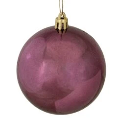 Northlight 32-Piece Mulberry Shatterproof 4-Finish Christmas Ball Ornaments -Northlight Sales Store 331054598 AlternateImage3
