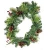 Northlight 6-ft X 9-in Pre-Lit Decorated Pine Cone And Berries Artificial Christmas Garland