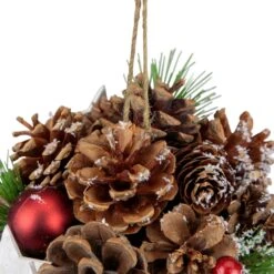 Northlight 6-in Pine Cones Stars And Balls Hanging Christmas Ornament -Northlight Sales Store 331054645 AlternateImage2