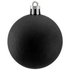 Northlight 2.5-in 60-Piece Jet Black Shatterproof Matte Christmas Ball Ornaments 7 Northlight 2.5-in 60-Piece Jet Black Shatterproof Matte Christmas Ball Ornaments -Northlight Sales Store 331054652 AlternateImage2