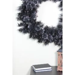 Northlight 36-in Black Bristle Artificial Christmas Wreath -Northlight Sales Store 331054666 AlternateImage3