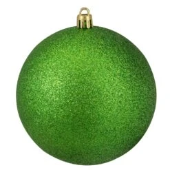 Northlight 12-Piece Green Shatterproof 4-Finish Christmas Ball Ornaments 11 Northlight 12-Piece Green Shatterproof 4-Finish Christmas Ball Ornaments -Northlight Sales Store 331054690 AlternateImage4