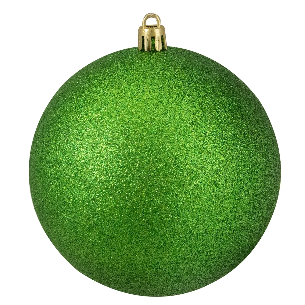 Northlight 12-Piece Green Shatterproof 4-Finish Christmas Ball Ornaments 7 Northlight 12-Piece Green Shatterproof 4-Finish Christmas Ball Ornaments - Image 5
