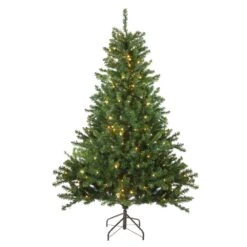 Northlight 5-ft Pre-Lit LED Medium Canadian Pine Artificial Christmas Tree