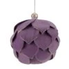 Northlight 7-in Purple Flower Glitter Petal Shatterproof Ball Christmas Ornament -Northlight Sales Store 331054699 MainImage 001