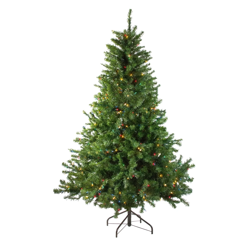 Northlight 5-ft Pre-Lit Medium Canadian Pine Artificial Christmas Tree - Multicolour Lights 3 Northlight 5-ft Pre-Lit Medium Canadian Pine Artificial Christmas Tree - Multicolour Lights