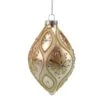 Northlight 5.5-in Rose Gold Retro Ombre Glass Christmas Drop Ornament -Northlight Sales Store 331054702 MainImage 001