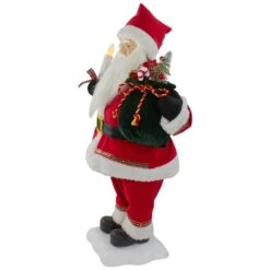 Northlight 24-in Animated Santa Claus With Lighted Candle Musical Christmas Figure -Northlight Sales Store 331054717 AlternateImage3