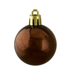 Northlight 96-Piece Mocha Brown Shatterproof 4-Finish Christmas Ball Ornaments 10 Northlight 96-Piece Mocha Brown Shatterproof 4-Finish Christmas Ball Ornaments -Northlight Sales Store 331054718 AlternateImage3