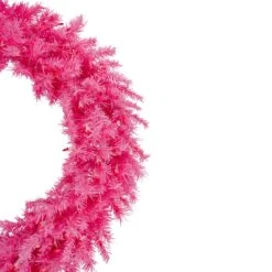 Northlight 36-in Pre-Lit Pink Spruce Artificial Christmas Wreath - Pink Lights 9 Northlight 36-in Pre-Lit Pink Spruce Artificial Christmas Wreath - Pink Lights -Northlight Sales Store 331054729 AlternateImage3