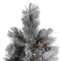 Northlight 7.5-ft Pre-Lit Black Spruce Artificial Christmas Tree - Clear LED Lights -Northlight Sales Store 331054733 AlternateImage3