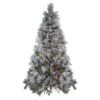 Northlight 7.5-ft Pre-Lit Black Spruce Artificial Christmas Tree - Clear LED Lights