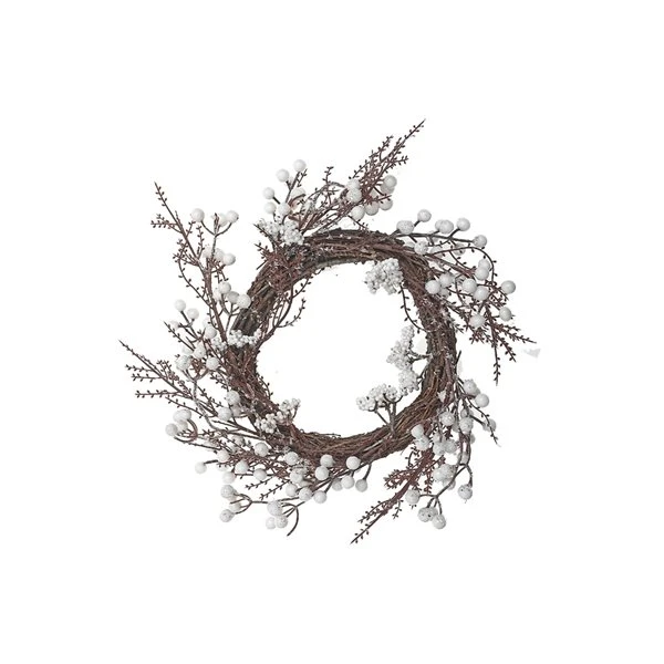 IH Casa Decor Indoor Berry Twig Artificial Christmas Wreath 3 IH Casa Decor Indoor Berry Twig Artificial Christmas Wreath