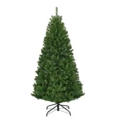 Costway 4-ft Pre-Lit Artificial Christmas Tree Premium Hinged With 100 LED Lights And Stand