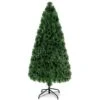 Costway 6-ft Pre-Lit Fibre Optic Artificial PVC Christmas Tree With Metal Stand 1 Costway 6-ft Pre-Lit Fibre Optic Artificial PVC Christmas Tree With Metal Stand -Northlight Sales Store 331060025 MainImage 001