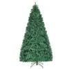 Costway 8-ft Pre-Lit Hinged PVC Artificial Christmas Tree With 430 LED Lights And Stand Green -Northlight Sales Store 331060071 MainImage 001