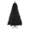 HOMCOM 6-ft Artificial Christmas Tree Home Decoration With Automatic Open - Black -Northlight Sales Store 331061759 MainImage 001