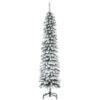 HOMCOM 6-ft Snow-Flocked Artificial Slim Christmas Tree -Northlight Sales Store 331061761 MainImage 001