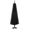 HOMCOM 6-ft Slim Artificial Christmas Tree - Black -Northlight Sales Store 331061763 MainImage 001