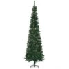 HOMCOM 7.5-ft Artificial Slim Christmas Tree With Pine Cones -Northlight Sales Store 331061781 MainImage 001