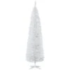 HOMCOM 7-ft Slim Artificial Christmas Tree - White -Northlight Sales Store 331061782 MainImage 001