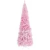 HomCom 9-ft Leg Base Flocked Pink Artificial Christmas Tree -Northlight Sales Store 331063415 MainImage 001
