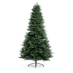TWINKLY Generation II 7.5-ft Pre-Lit Full Green Artificial Christmas Tree With 500 Multi-Function Multicolour LED Lights