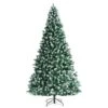 Costway 9-ft Full Flocked Green Artificial Christmas Tree With 2028 Branch Tips -Northlight Sales Store 331066779 MainImage 001