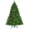 Costway 6-ft Pre-lit Full Green Artificial Christmas Tree With 350 White LED Lights 2 Costway 6-ft Pre-lit Full Green Artificial Christmas Tree With 350 White LED Lights -Northlight Sales Store 331066799 MainImage 001