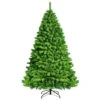 Costway 7.5-ft Full Flocked Green Artificial Christmas Tree With Lights -Northlight Sales Store 331066818 MainImage 001