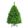 Costway 4.5-ft Full Flocked Green Artificial Christmas Tree With Lights -Northlight Sales Store 331066823 MainImage 001