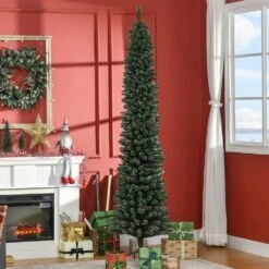 HOMCOM 7.5-ft Artificial Snow Dipped Christmas Tree -Northlight Sales Store 331067822 AlternateImage3