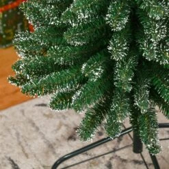 HOMCOM 7.5-ft Artificial Snow Dipped Christmas Tree -Northlight Sales Store 331067822 AlternateImage4