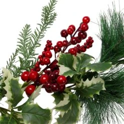Northlight 5-ft Indoor Holly And Pine Springs Artificial Christmas Garland -Northlight Sales Store 331069908 AlternateImage2