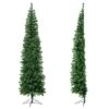 Costway 7-ft Pre-lit Green Artificial Half Christmas Tree With 450 Branch Tips And 150 Warm White LED Lights -Northlight Sales Store 332017579 MainImage 001