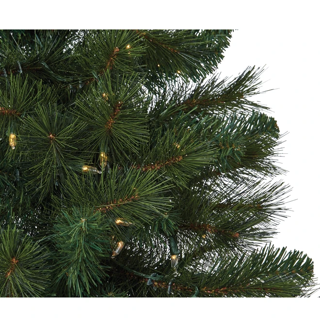 Holiday Living Hampton Pre-Lit Artificial Hampton Cashmere Pine Christmas Tree 500 Incadescent Lights 4 Holiday Living Hampton Pre-Lit Artificial Hampton Cashmere Pine Christmas Tree 500 Incadescent Lights - Image 2