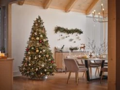 Holiday Living 7.5-ft Pre-Lit Artificial Hayden Pine Christmas Tree With 800 Warm White LED Lights -Northlight Sales Store 43255065c