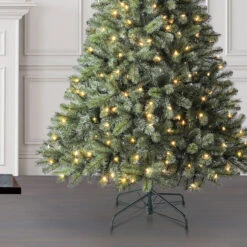 Holiday Living 6.5-ft Pre-Lit Artificial Fairmont Pine Christmas Tree With 250 Multicolour LED Lights -Northlight Sales Store 43255067e