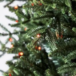 Holiday Living 7.5-ft Pre-Lit Artificial Norwood Spruce Christmas Tree With 435 RGB LED Lights -Northlight Sales Store 43255069d