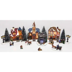 Carole Towne Christmas Village 20/pk