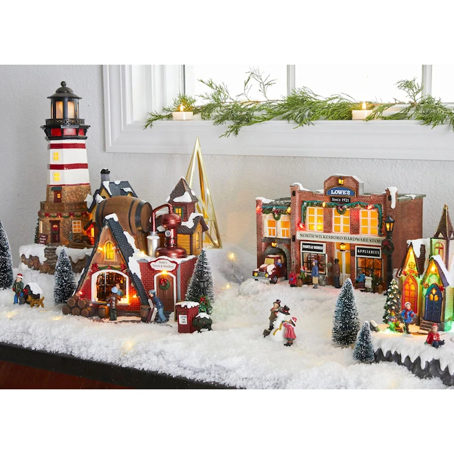 Carole Towne Cape Georgia Lighthouse For Christmas Village 4 Carole Towne Cape Georgia Lighthouse For Christmas Village - Image 2