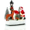 Carole Towne Christmas Lighted Santa With Reindeer Multicolour -Northlight Sales Store 43325157
