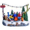 Carole Towne Christmas Village Camping Winter Figurine 5.91-in 2 Carole Towne Christmas Village Camping Winter Figurine 5.91-in -Northlight Sales Store 43325210 L