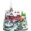Carole Towne Christmas Village Animated Church -Northlight Sales Store 43325212 L