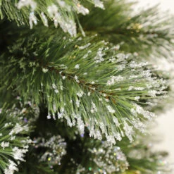 Holiday Living Christmas Tree Illuminated 242 Glittered LED 4.5-ft -Northlight Sales Store 50175157d